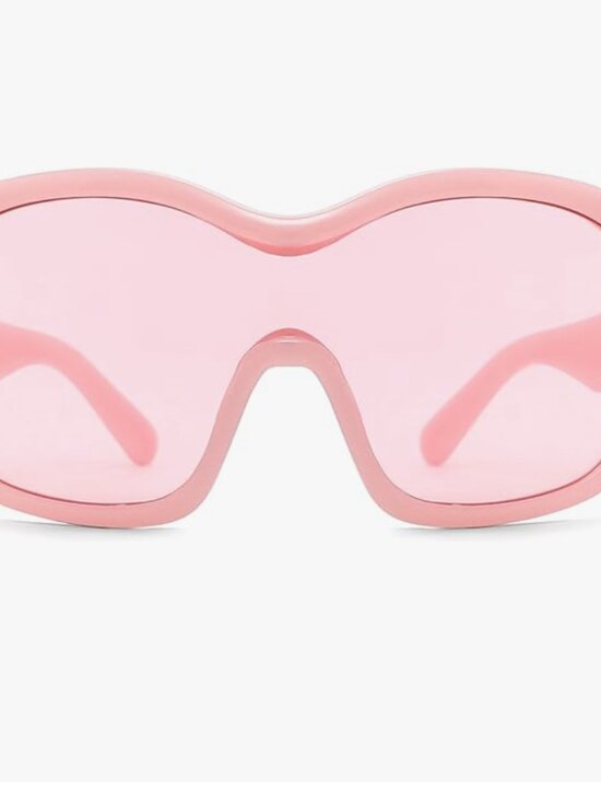 Wrap Around Pink Sunglasses